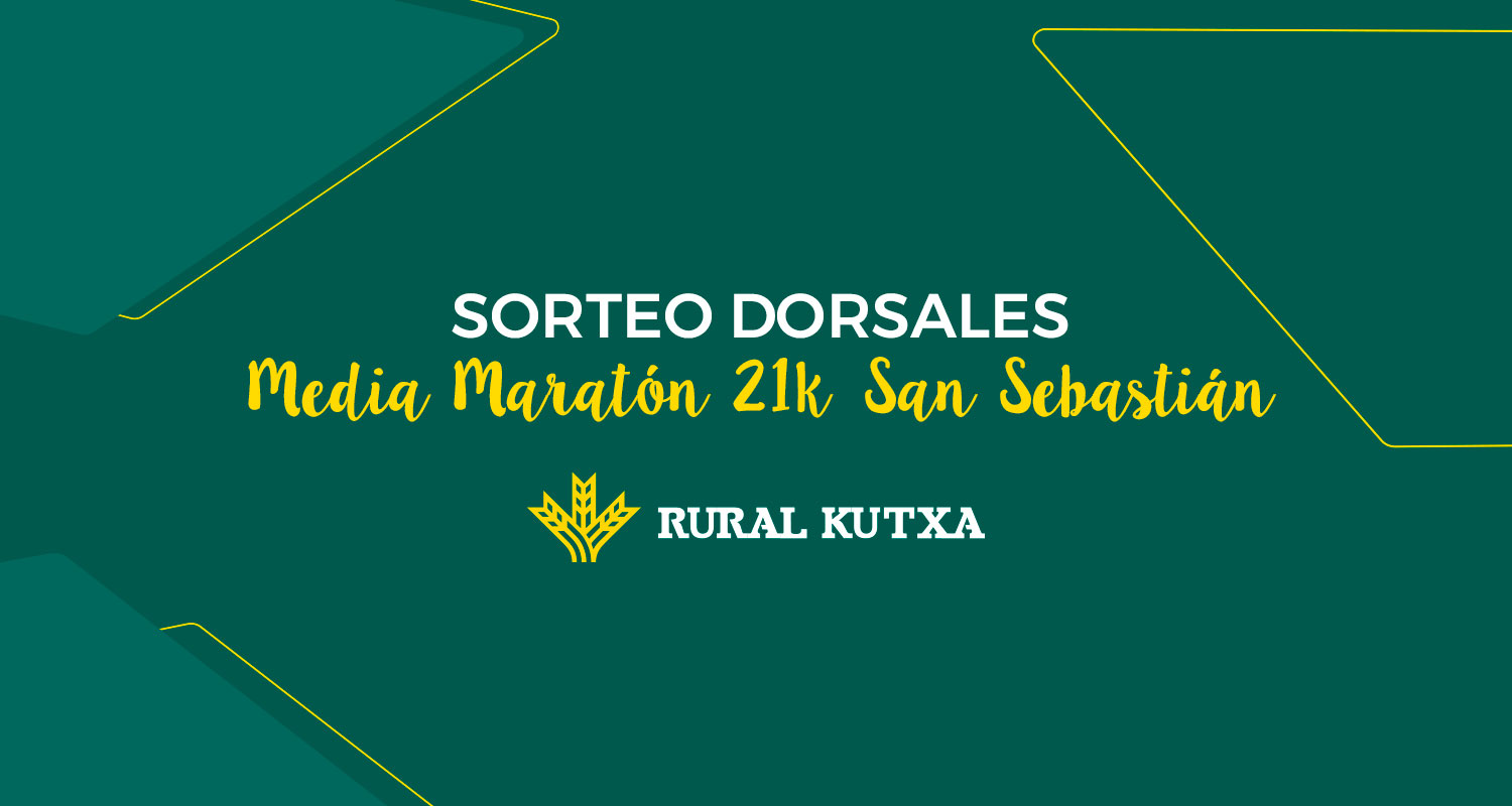 Sorteo de 15 dorsales para la Media Maratón 21K de San Sebastián