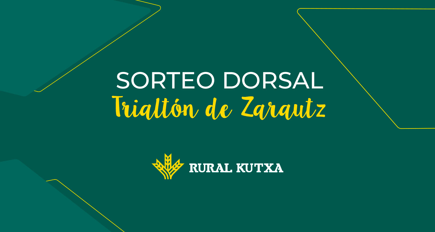 Sorteo 1 dorsal para participar en el triatlón de Zarautz