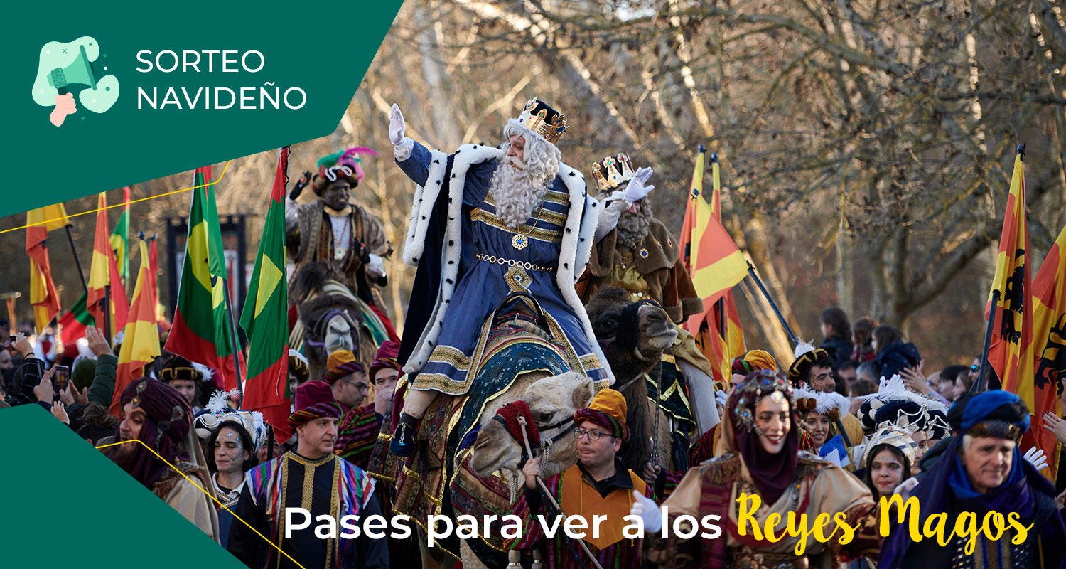 Sorteo 10 pases para ver a los Reyes Magos antes de la Cabalgata