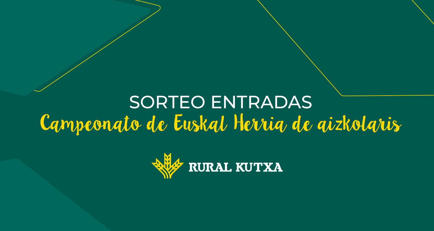 Sorteo 1 pack de 5 entradas para la final del campeonato de Euskal Herria de Aizkolaris