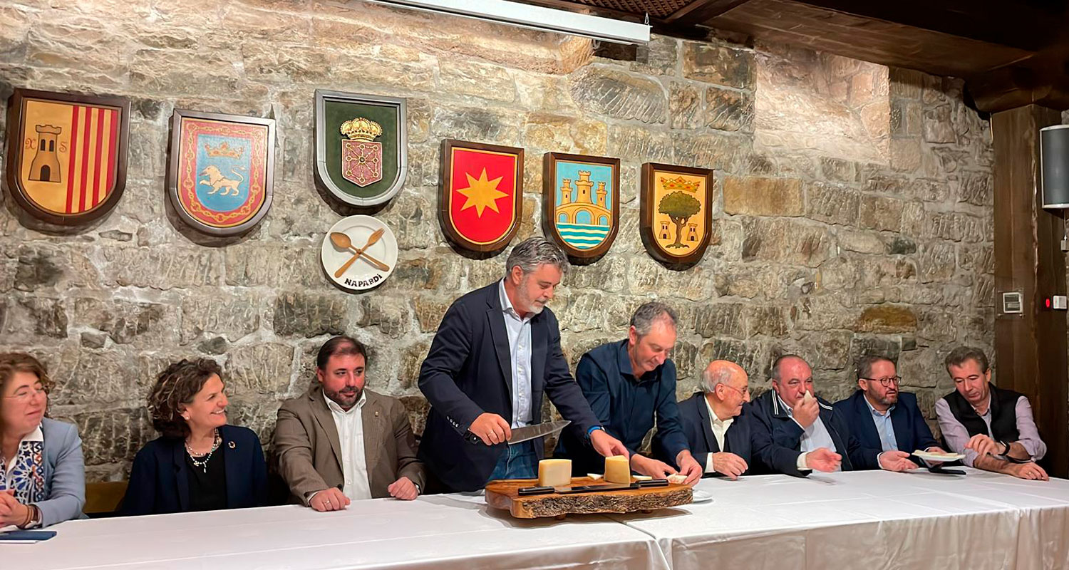 Presentación en Navarra de la temporada 2023 del Queso DOP Idiazabal