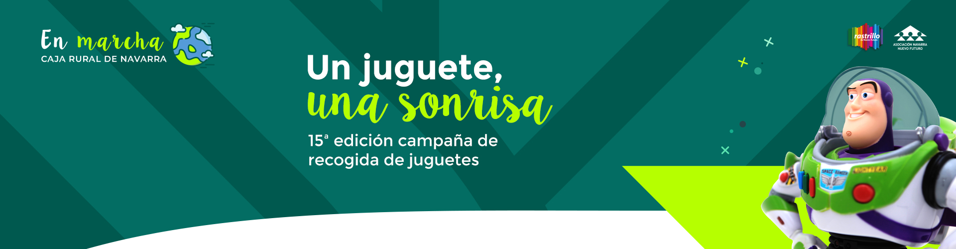 Caja Rural de Navarra y Nuevo Futuro: juguetes que cambian vidas