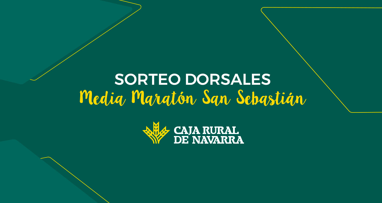 Sorteo 10 dorsales Media Maratón de San Sebastián