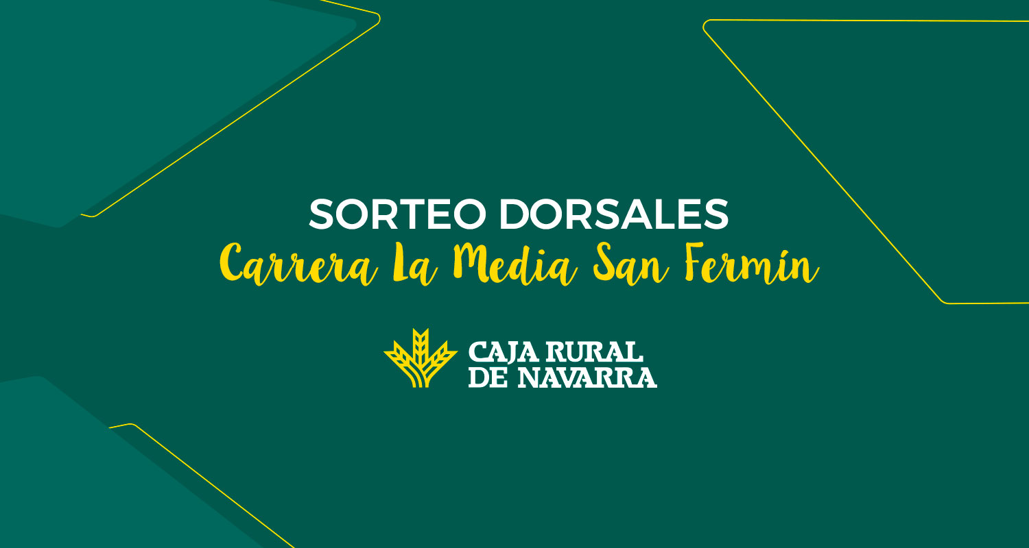 Sorteo 6 dorsales para la carrera La Media San Fermín