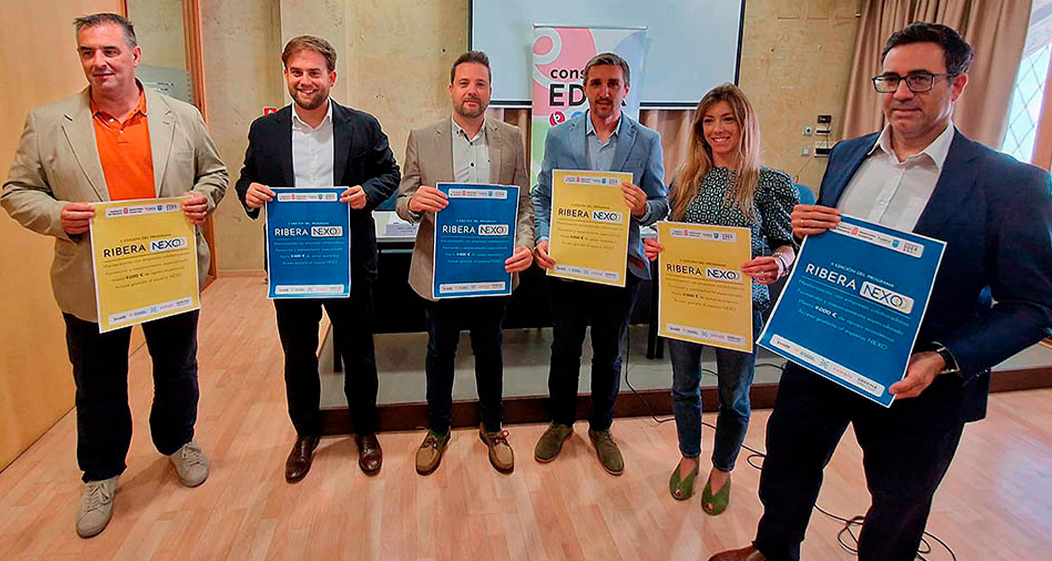 Caja Rural de Navarra colabora con Ribera Nexo, un programa de incubación y aceleración de proyectos emprendedores